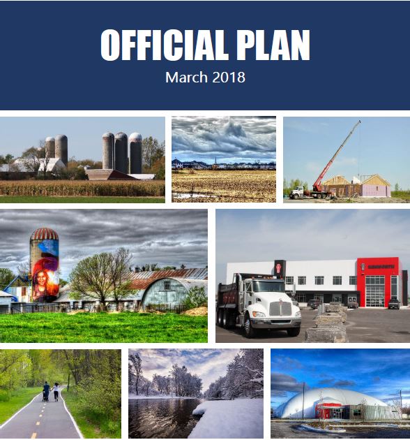 Offical Plan 2018 Cover Page